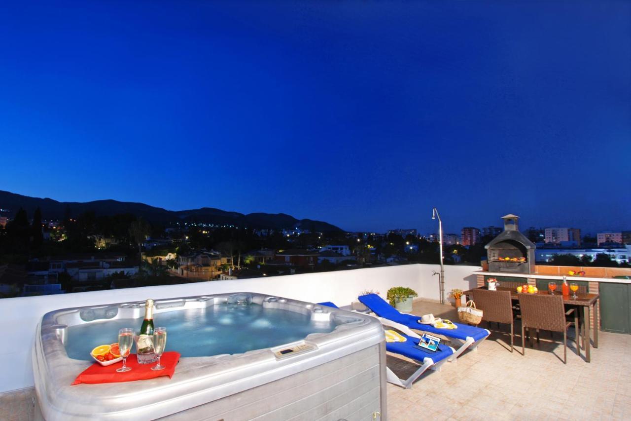 Isla De Benalmadena 1, Jacuzzi, 80M From The Sea, Ac, Bbq, Private Parking, Big Terrace Benalmádena Exterior foto