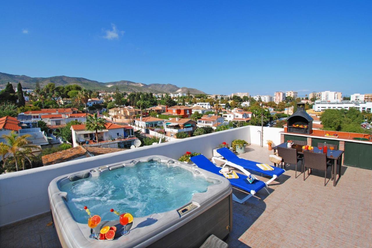 Isla De Benalmadena 1, Jacuzzi, 80M From The Sea, Ac, Bbq, Private Parking, Big Terrace Benalmádena Exterior foto