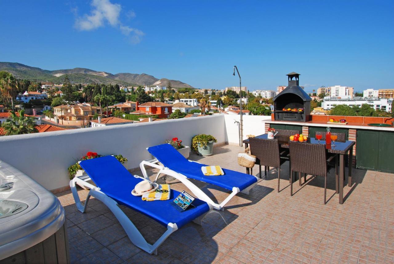 Isla De Benalmadena 1, Jacuzzi, 80M From The Sea, Ac, Bbq, Private Parking, Big Terrace Benalmádena Exterior foto
